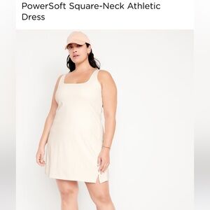 Old navy white athletic dress size 4X NEVER WORN!